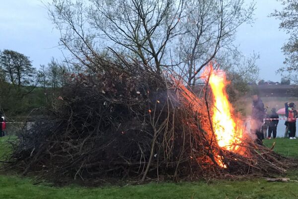 Valborg på Måsängen med Kävlinge scoutkår