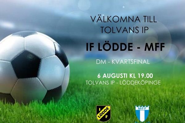 DM kvartsfinal IF Lödde - MFF