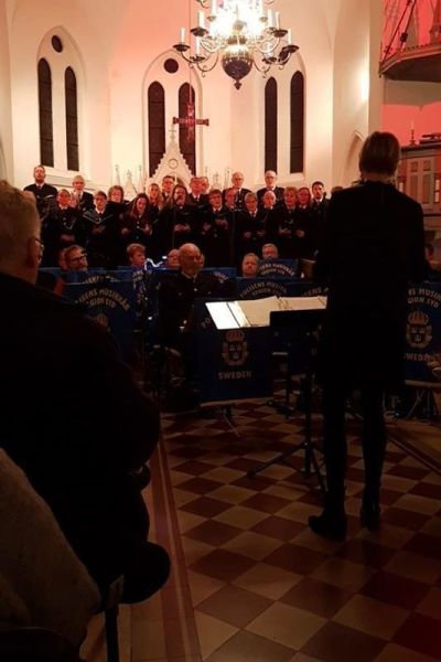 Julkonsert med Polisens Musikkår Region Syd och Skånepolisens kör