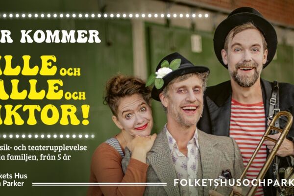 Barnteater Här kommer Ville Valle och Viktor