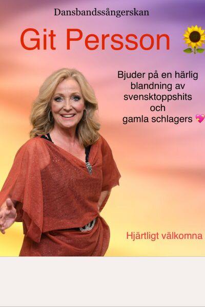 Musikunderhållning med Git Persson