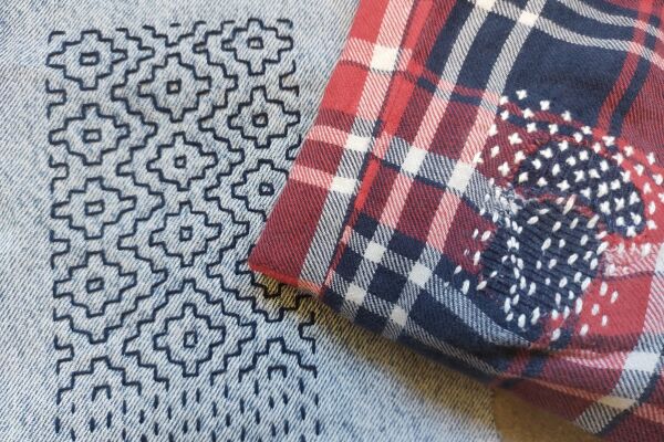 Sashiko- laga med stygn