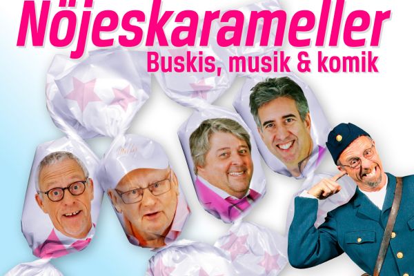 Nöjeskarameller - SLUTSÅLT!