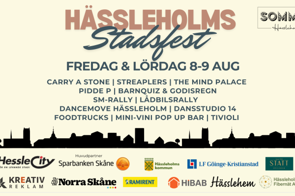 Sommar Hässleholm - Hässleholms Stadsfest 2025