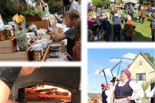 Skördefest i Röke