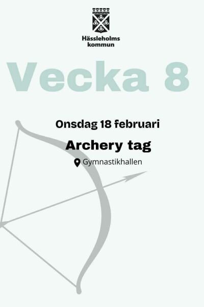 Ung Fritid anordnar Archerytag i Sporthallen på Tyrshov