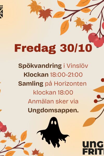 Spökvandring i Vinslöv