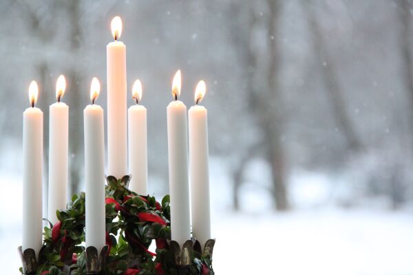Lucia i Hembygdsparken i Hässleholm
