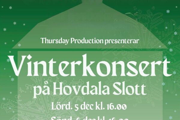 Vinterkonsert på Hovdala slott 2026