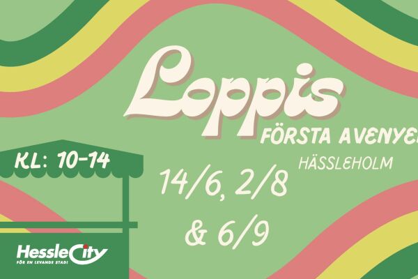 Loppis på Första Avenyn i Hässleholm