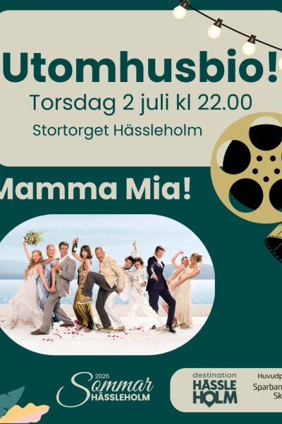Sommar Hässleholm - Utomhusbio- Mamma Mia