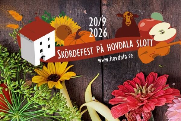 Skördefest på Hovdala slott 20 september!