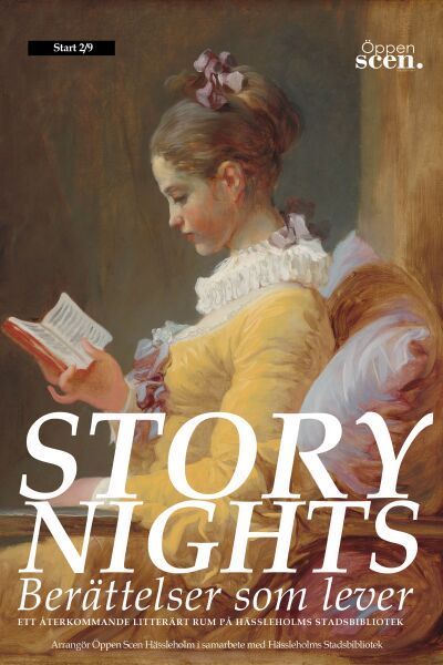 Premiär för Story Nights på Hässleholms stadsbibliotek
