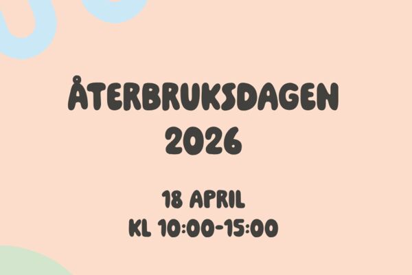 Återbruksdagen 18 april