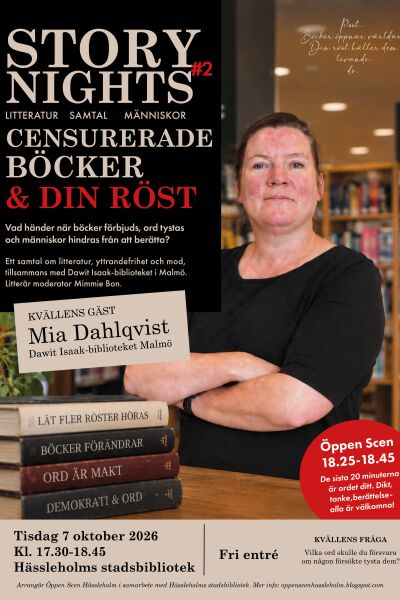 Story Nights – Censurerade böcker & din röst