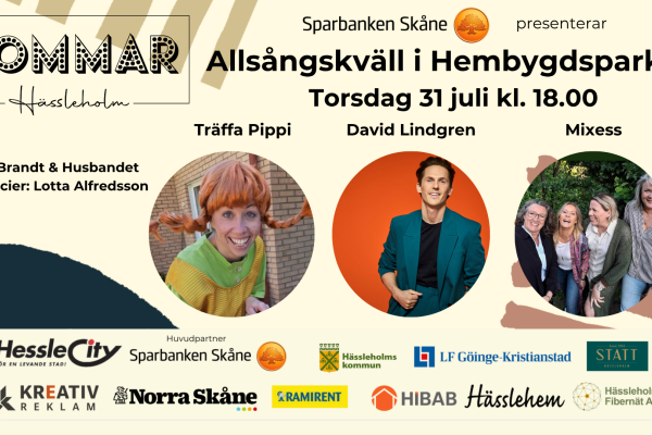 Sommar Hässleholm - Allsångskväll i Hembygdsparken