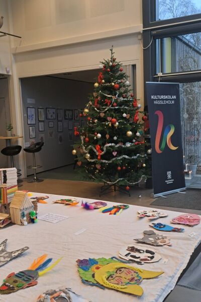 Kulturskolan Julutställning