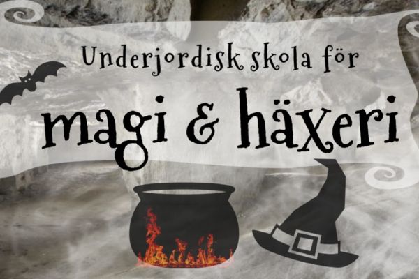 Underjordisk skola för magi och häxeri!
