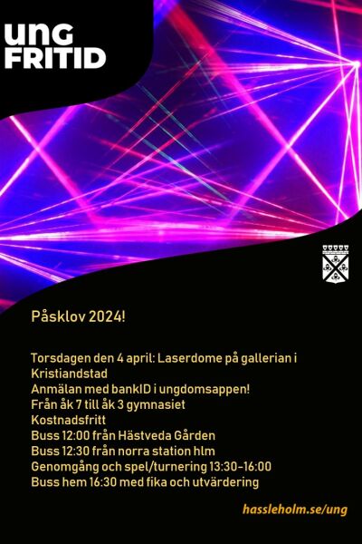 Laserdome på Påsklovet
