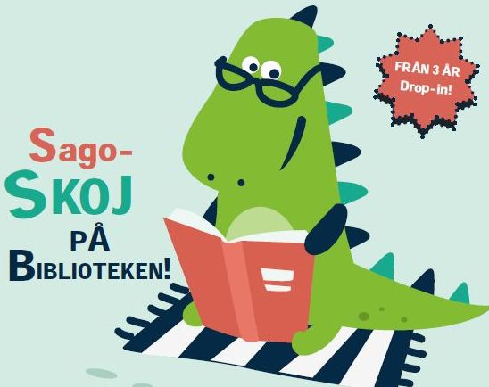 Sagoskoj på biblioteken