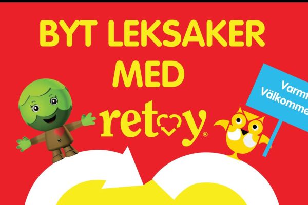 Byt leksaker med Retoy på Bjärreds bibliotek