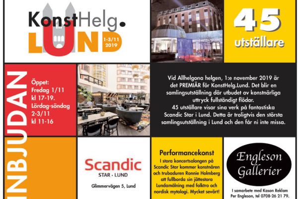 KonstHelg.Lund på Scandic Star hotel