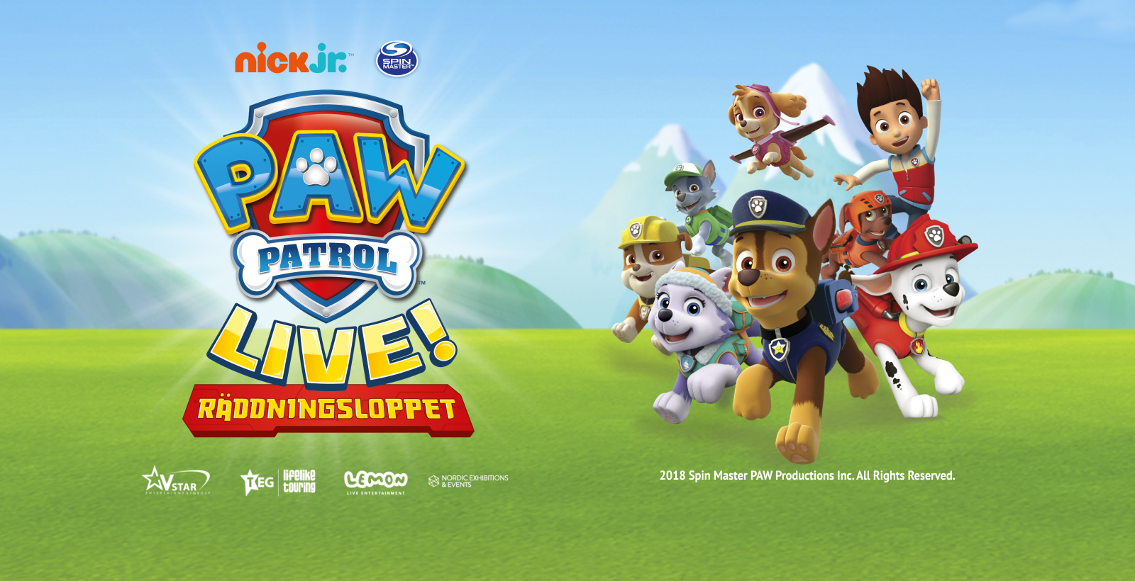 paw patrol malmö arena paw patrol malmö arena